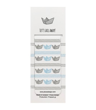 Ploos Design Μαγνητικός σελιδοδείκτης - Μικρές βάρκες